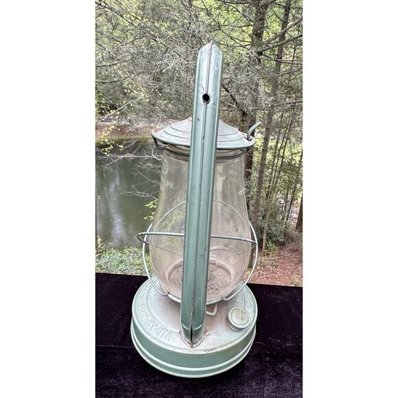 Vtg Embury Air Pilot No. 0 Lantern Lamp Star Bottom Universal 1928 Nice! - Picture 8 of 12